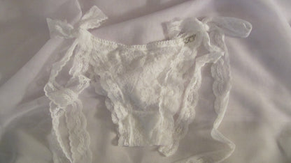 Ribbon lace  shorts