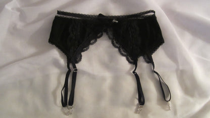 rib lace garter