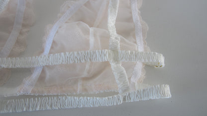 lace asymmetry bra